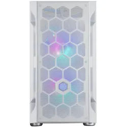 Silverstone Fara H1M Pro Micro-ATX Gehäuse, Tempered Glass (mATX), PC Gehäuse, Weiss