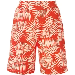Tchibo - Bedruckte Jerseyshorts - Damen - Gr. XL - creme/print