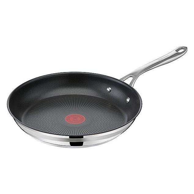 Tefal Jamie Oliver Cook Smart Koekenpan (Edelstahl, 28 x 9.30 cm) (E3100634)