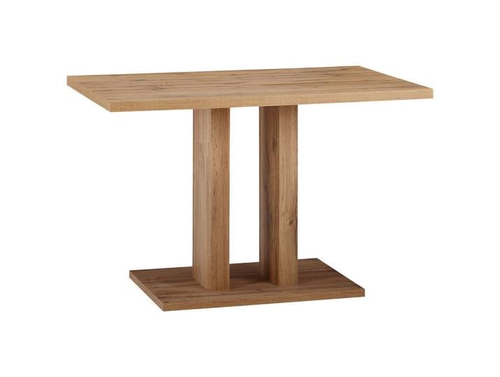 Cantus Esstisch, Eiche, rechteckig, Säule, Bodenplatte, 65x76x105 cm, Esszimmer, Tische, Esstische