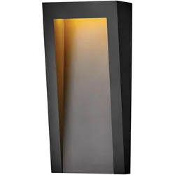 Elstead Lighting Taper LED Außenwandleuchte mittel in Textured Black