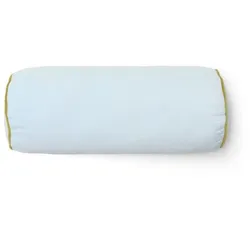 Essenza Luise Nackenrolle Eisblau 22x50cm