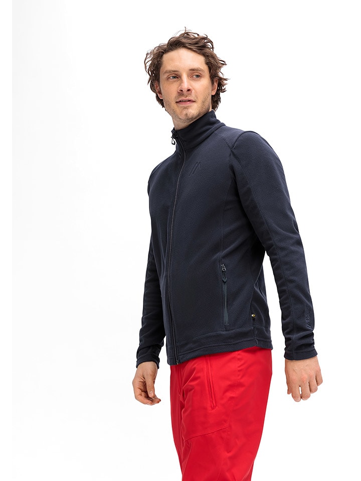 Maier Sports Fleecejacke "Dennis" in Dunkelblau - 52