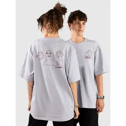 adidas Skateboarding Gonz Na T-Shirt halo silver / shadow red Gr. L