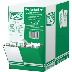 Fuchs Pfeffer-Sachets, Pfeffer schwarz gemahlen