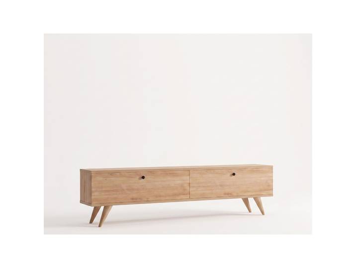 TV-Möbel Georis Saphir Eiche Holzwerkstoff B 140 cm - TV-Möbel