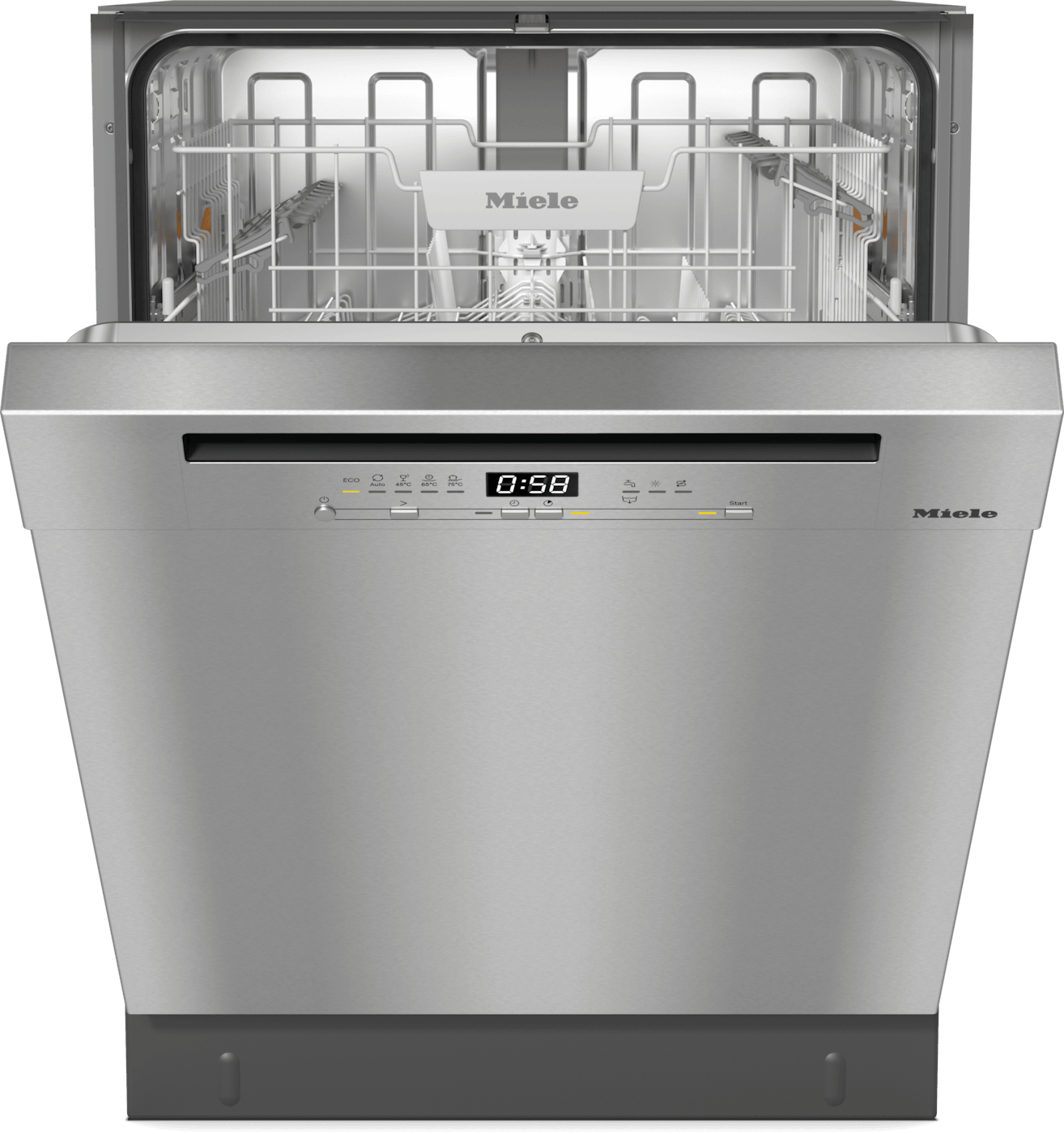 Miele G5811U Active Plus 60 cm Geschirrspüler unterbaufähig leise 13 Maßgedecke aquaStop Funktion (Edelstahl) 12845860