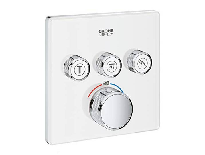 Grohe 29157LS0 Grohtherm Smartcontrol Thermostatique pour Installation Encastrée 3 Sorties\, Blanc