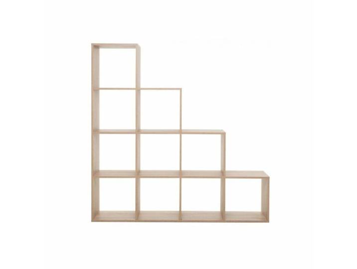 Trendstore Fiette Raumteiler, 10 offene Fächer - Eiche Sägerau Nachbildung Modern
