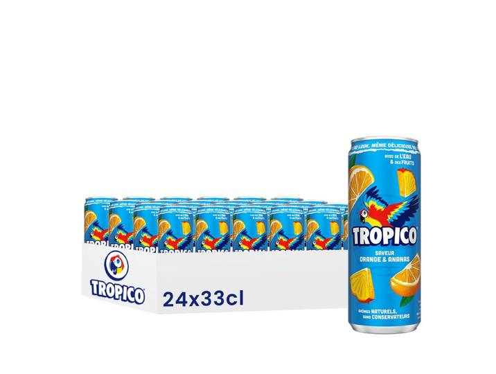 TROPICO Boisson aux fruits saveur Original Pack 24x33cl