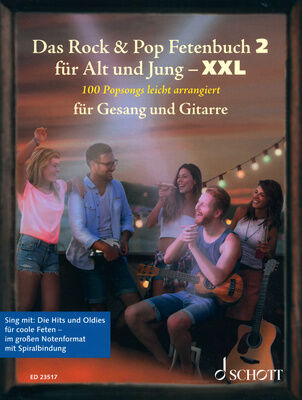 Schott Rock & Pop Fetenbuch Git.2 XXL