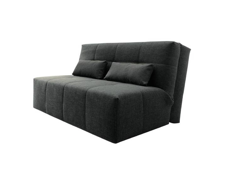 Schlafsofa Chiny Webstoff Grau/Anthrazit Webstoff 145 x 85 x 102cm Modern