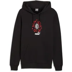 PUMA AC Mailand Culture Hoodie Herren 04 - PUMA black/for all time red S