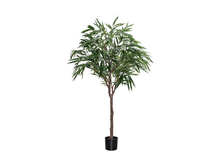 Lebensechte Kunstpflanze „Ficus Aldi Tree XL“, verschiedene Grössen Grün Baq Design