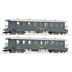 Roco 6200198 H0 2-tlg. Set: Seetalbahnwagen (DC) (Spur H0)