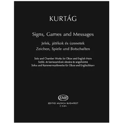 Signs Games & Messages Oboeenglish Horn, Fachbücher von GYORGY KURTAG