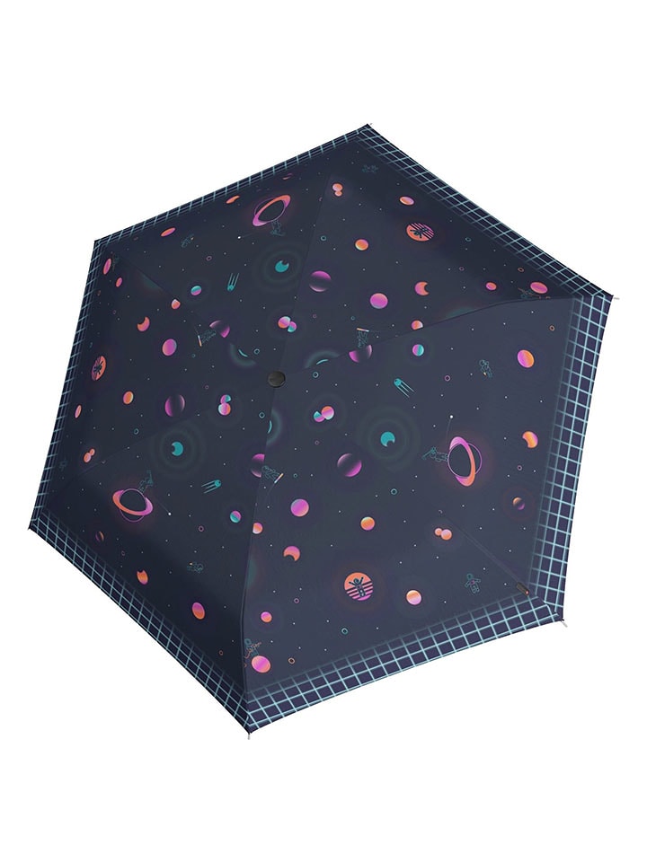 Knirps Taschenschirm ''Vision'' in Dunkelblau/ Bunt - onesize