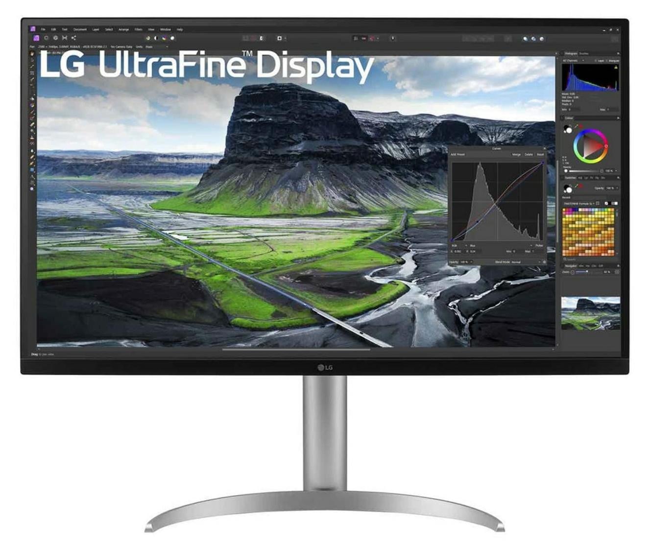 LG 32UQ850V-W 32 inch 4K UHD IPS Monitor - Wit