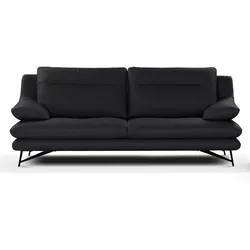 Calia Sofa cezanne Leder Nero