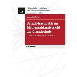 Sprachdiagnostik im Mathematikunterricht der Grundschule, Fachbücher von Alexandra Merkert