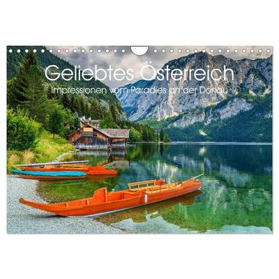 Geliebtes Österreich. Impressionen vom Paradies an der Donau (Wandkalender 2027 DIN A4 quer), CALVENDO Monatskalender