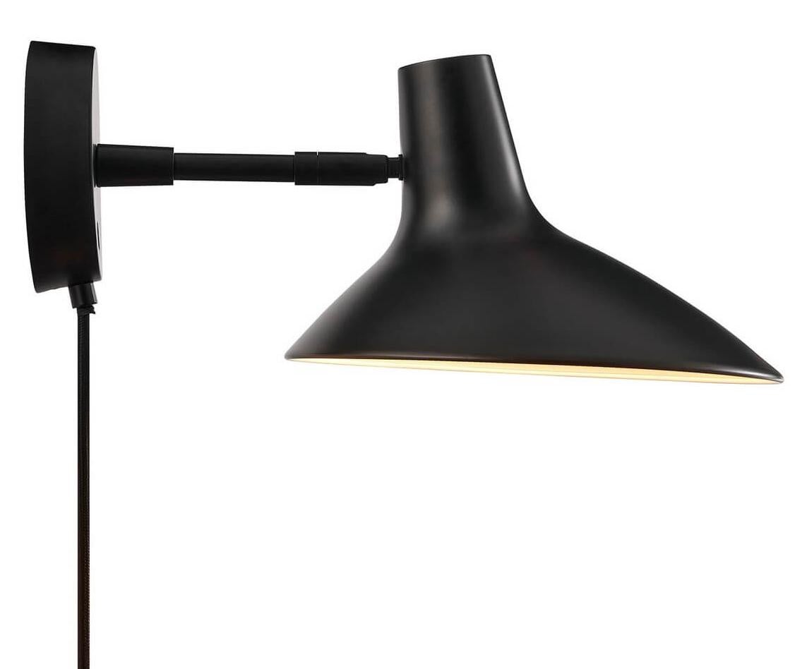 DFTP by Nordlux Darci Wandlamp Zwart E14 Modern Verstelbaar