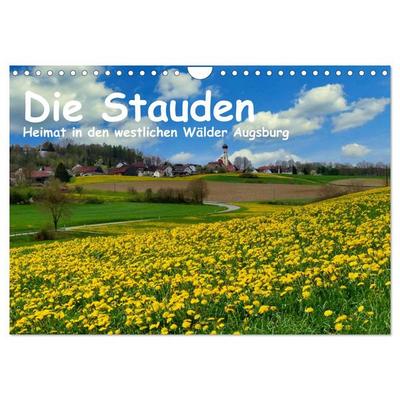 Die Stauden - Heimat in den westlichen Wälder Augsburg (Wandkalender 2026 DIN A4 quer), CALVENDO Monatskalender