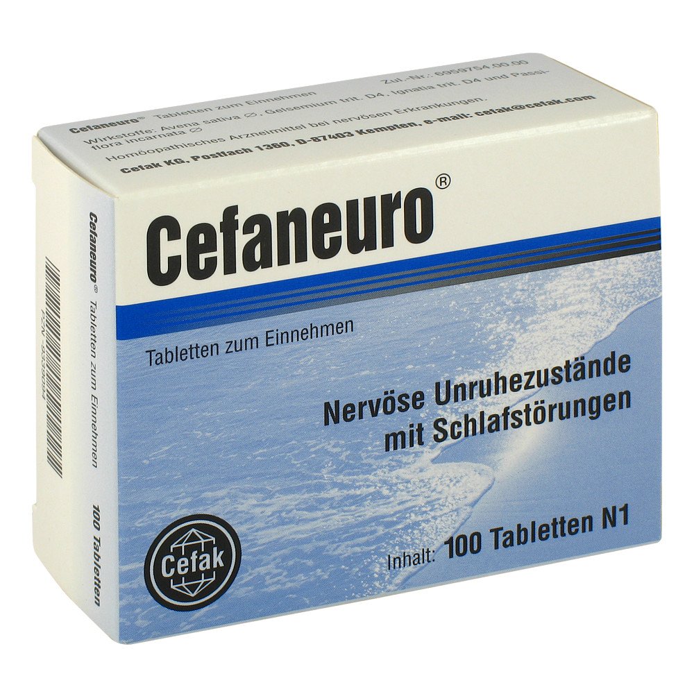 Cefak KG Cefaneuro Tabletten 09339094