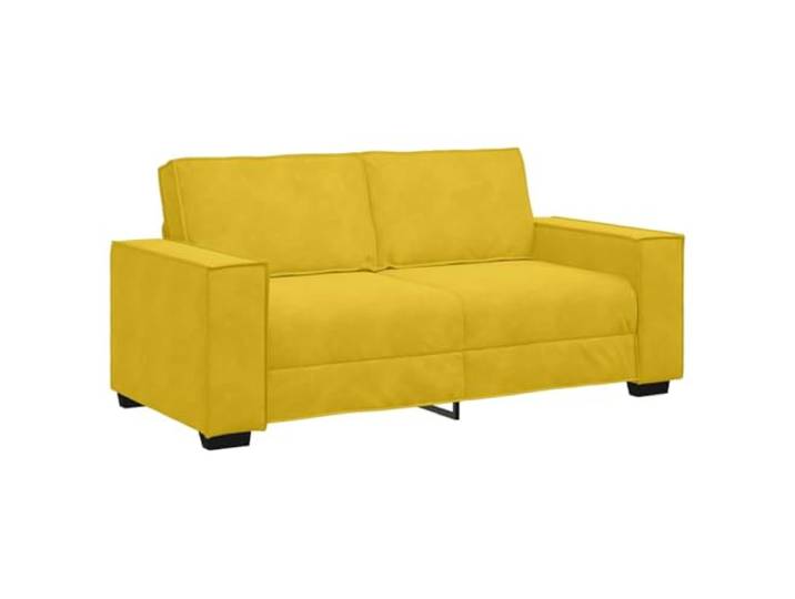 vidaXL 2-Sitzer-Sofa Gelb 180x78x84 cm Samt