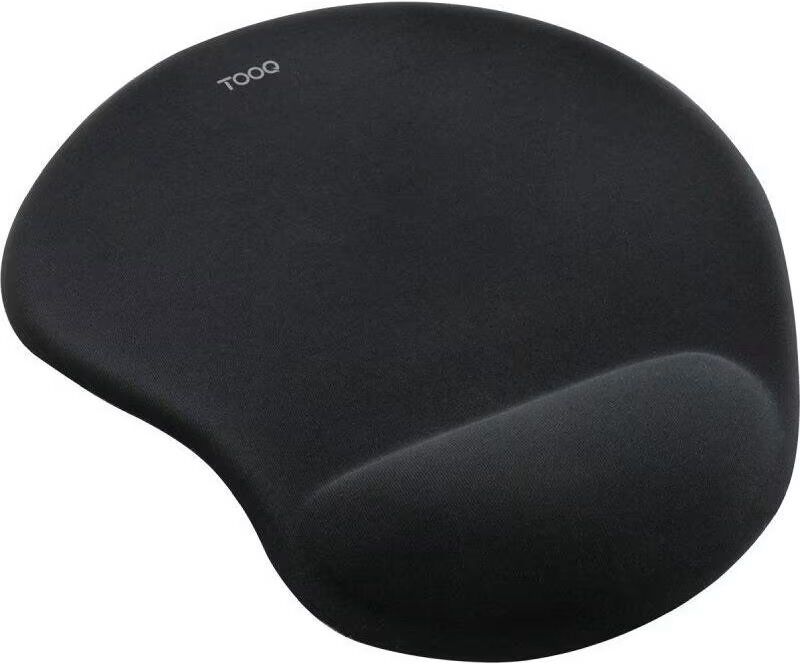 Tooq Tqmp1001-B Alfombrilla Ergonómica De Gel Con Reposamuñecas Talla Única Unisex