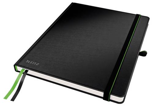 Leitz 44740095 Notizbuch liniert Schwarz 80 Blatt DIN B5