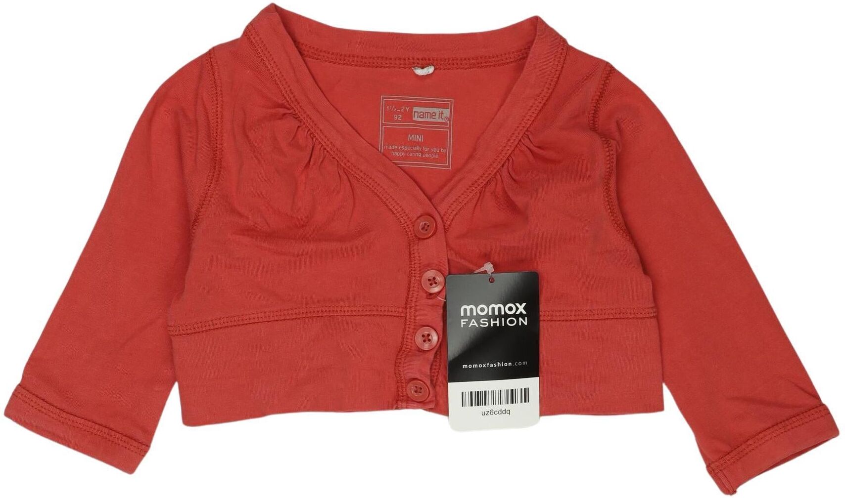 name it Mädchen Kapuzenpullover oder Sweater, Rot, Gr. EU 92, kein / Etikett - Second Hand