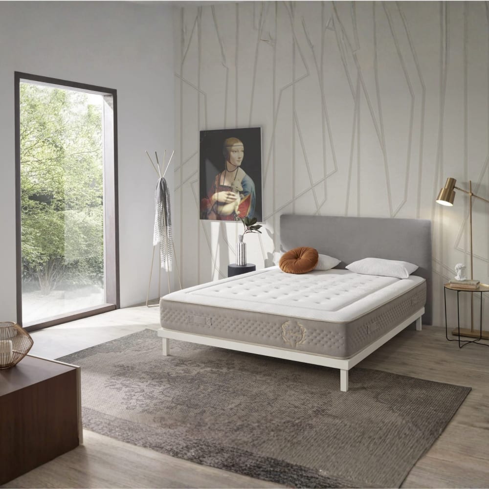ECCOX Matelas à ressorts ensachés 160x180cm Blanc 180x31x160cm