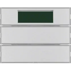 Berker 75662774 Tastsensor 2f m RTR Displ K.5 alu