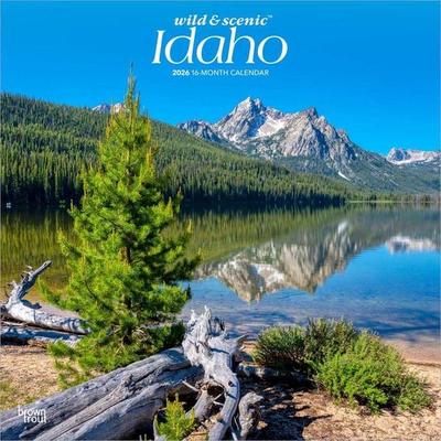 Idaho Wild & Scenic 2026 12 X 24 Inch (Hanging) Monthly Square Wall Calendar Plastic-Free