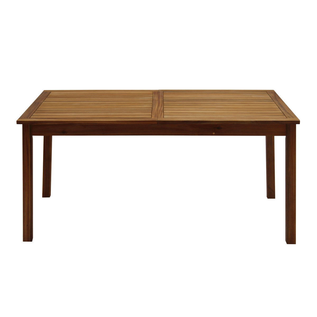 Miliboo - Ausziehbarer Gartentisch aus Massivholz L160-210 cm MAYEL