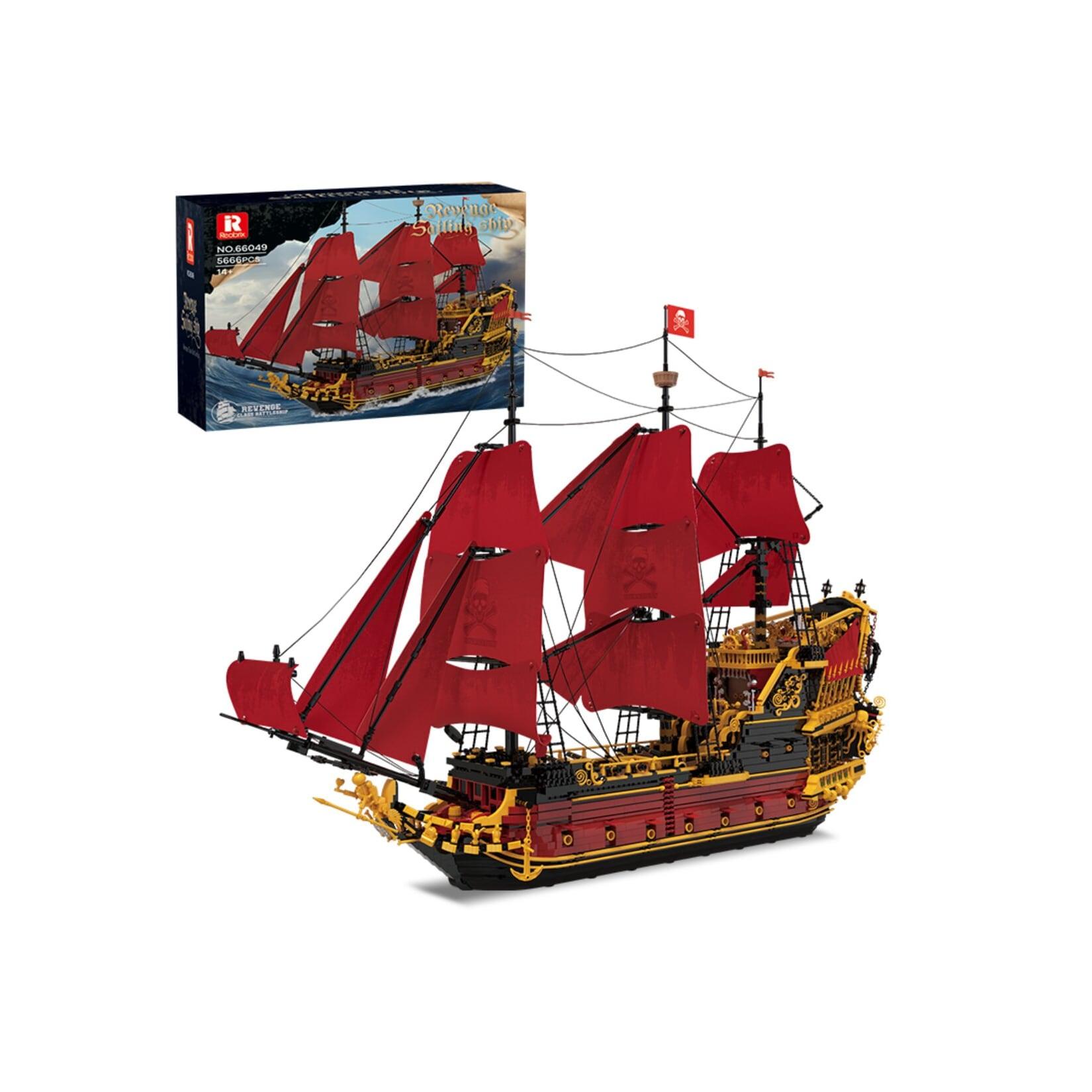 Reobrix 66049 Piratenschiff Klemmbaustein Modell 5666 Teile ab 14