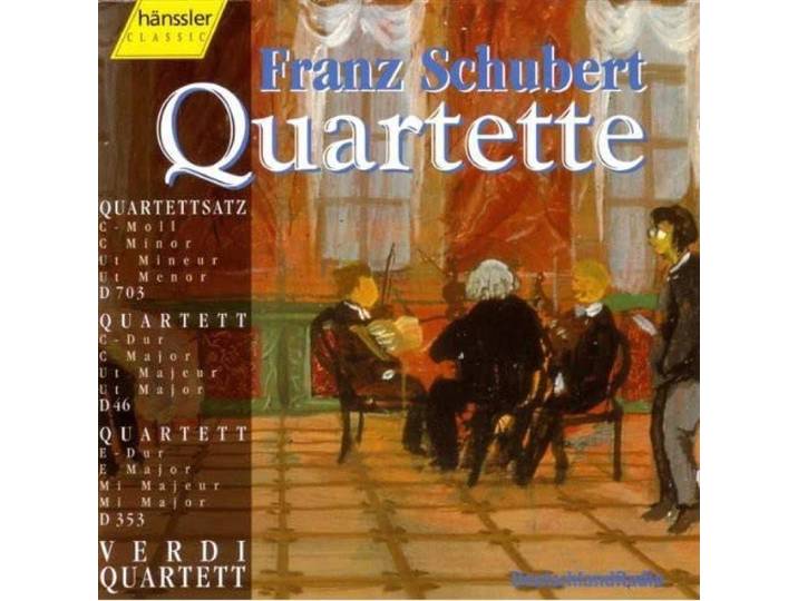Verdi Quartett - Quartette: Quartettsatz C-Moll D703
