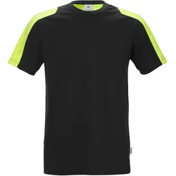 T-Shirt "7447 RTT" - M - schwarz