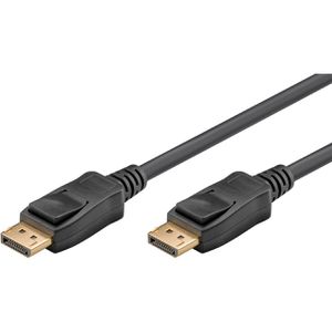 Goobay Displayport-Kabel 74758, 8K UHD, DP 2.1, Displayport auf Displayport, 54 Gbit/s, 240Hz, 5 m