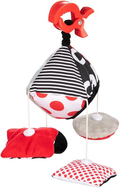 Canpol babies Sensory jouet contrastant suspendu avec clip 0m+ 1 pcs