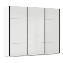 rauch ORANGE Schwebetürenschrank Contido-Glas 271 x 223 cm Glas Weiß
