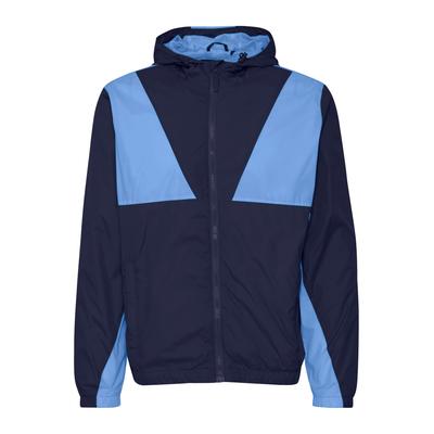 Regenjacke BLEND "Regenjacke BHOuterwear", Herren, Gr. M, blau (marineblaus), Obermaterial: 100% Nylon NY., Jacken Regenjacke