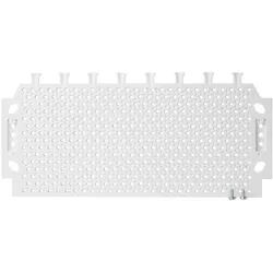 f-tronic 7290244 Montageplatte Kommunikation, für Verteiler MPK