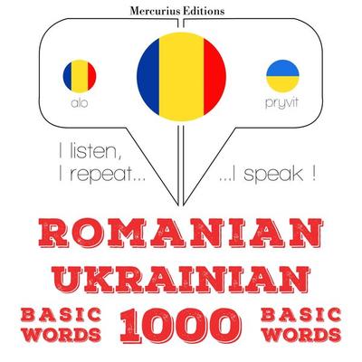 Ucraina - Romania: 1000 de cuvinte de bază - JM Gardner, Audio, 9782821144750