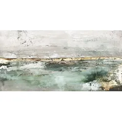 Keilrahmenbild LOW LIMIT GREEN (BH 140x70 cm) - BH 140x70 cm
