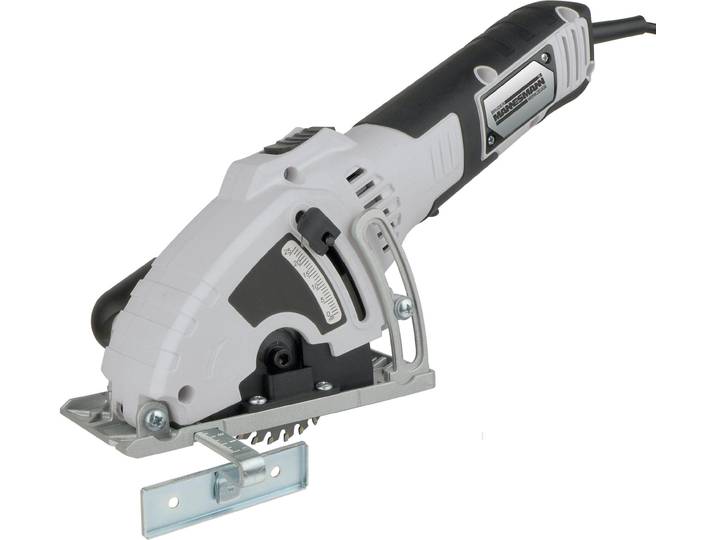 Brüder Mannesmann Mini scie circulaire à main 600 W incl. 3 lames de scie