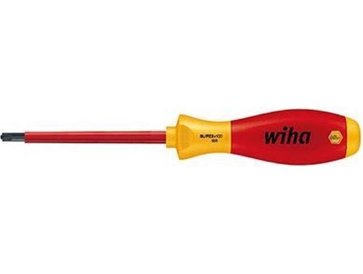 Wiha Schroevendraaier SoftFinish Sleufkop met klemfunctie 6.0mm x 175mm - 32871