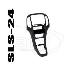 ACV 281230-23-2 Doppel-DIN Radioblende mit Ablagefach OPEL Astra 2009-> "schw...
