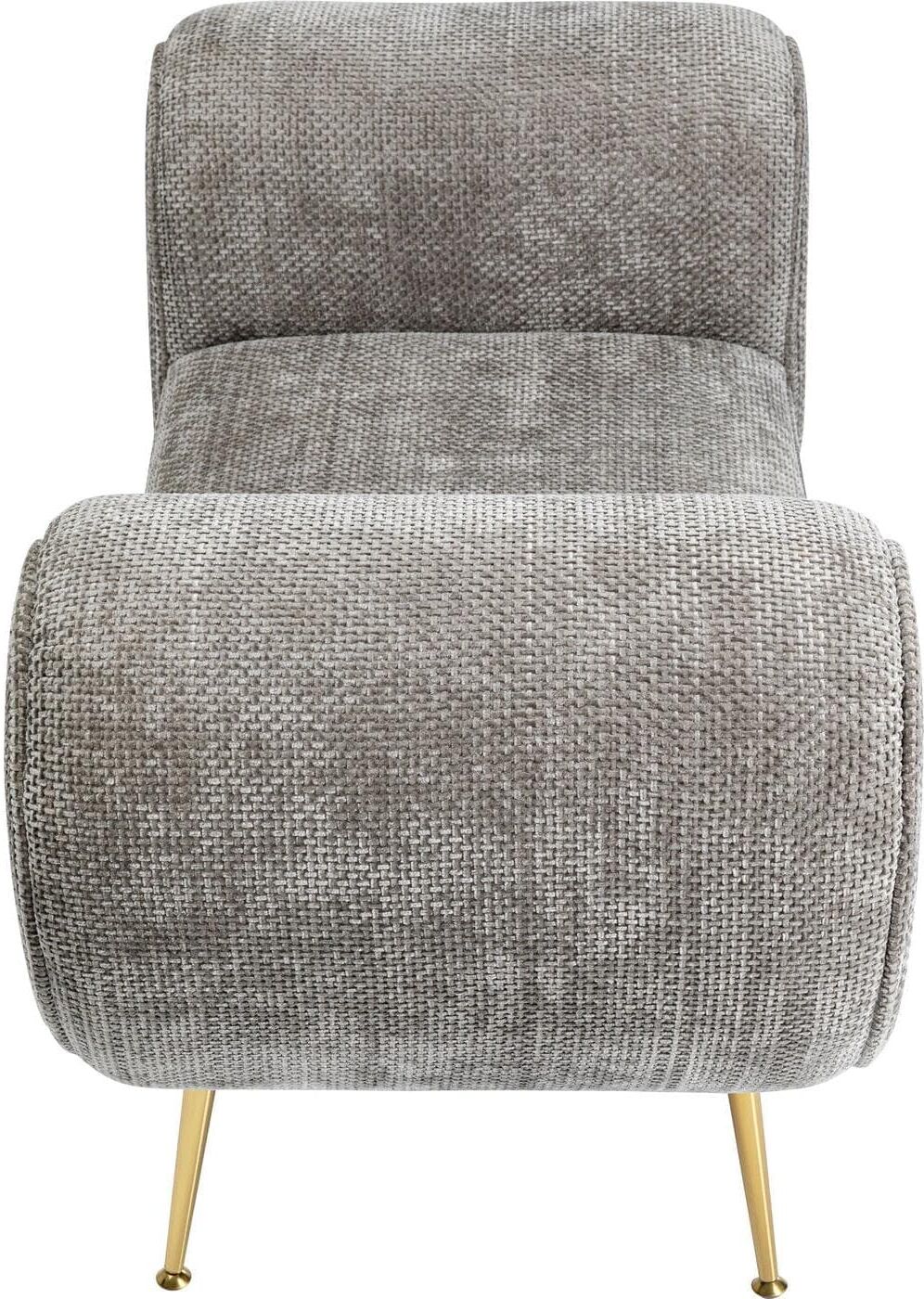 Sitzbank KARE DESIGN "Trono 100 cm", grau, B:100cm H:61cm T:50cm, Sitzbänke, Sitzbank grau B/H/T: 100cm x 61cm x 50cm